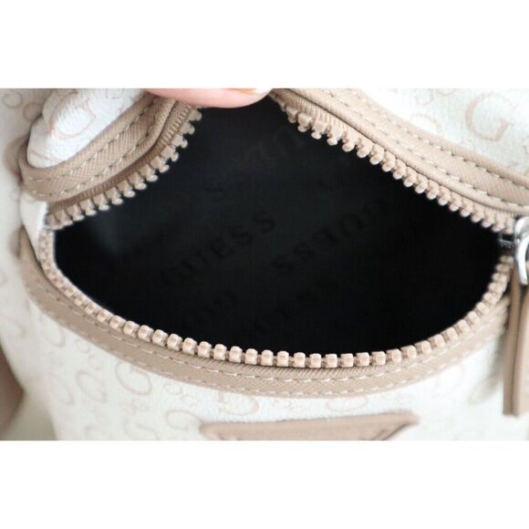 Guess SG882791 Women's White Insignia Crossbody Bag Purse - Picture 12 of 12